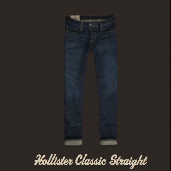 Hollister Co. Dudes Classic Straight Jeans